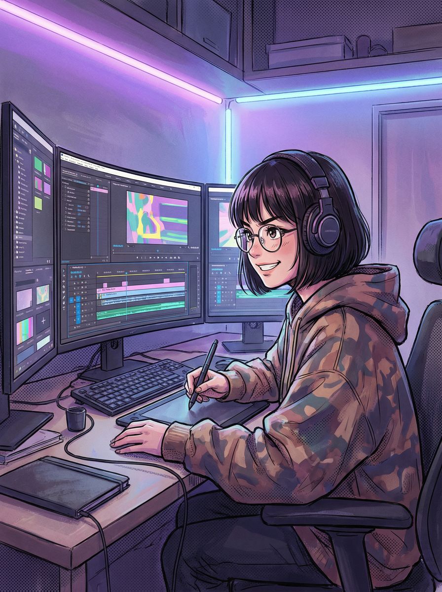 青柠视频视频剪辑师王芳